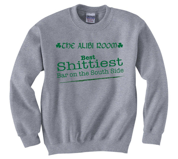 Alibi Room Sweatshirt, South Side Bar Graphic Crewneck