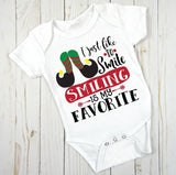 I Just Like to Smile Smiling is my Favorite Infant Bodysuit
