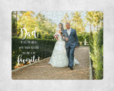 Personalized Photo Jigsaw Puzzle, Custom 252 Piece Wedding Gift
