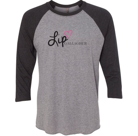 Lip Gallagher Shirt: Shameless Triblend 3/4-Sleeve Raglan