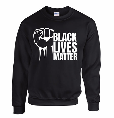 Black Lives Matter Sweater: Gildan Unisex Civil Rights Sweatshirt