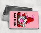 Valentine's Day Gnome Tin: 'Let It Be' Cookie & Candy Gift