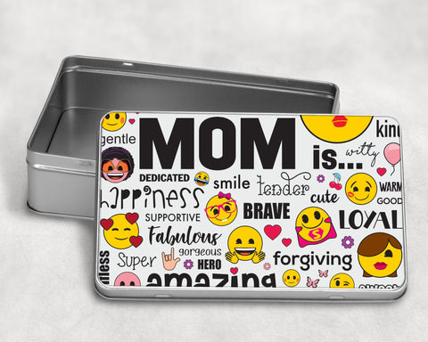 Mother's Day Tin | Decorative Mom Gift Box (5x7.75x2)