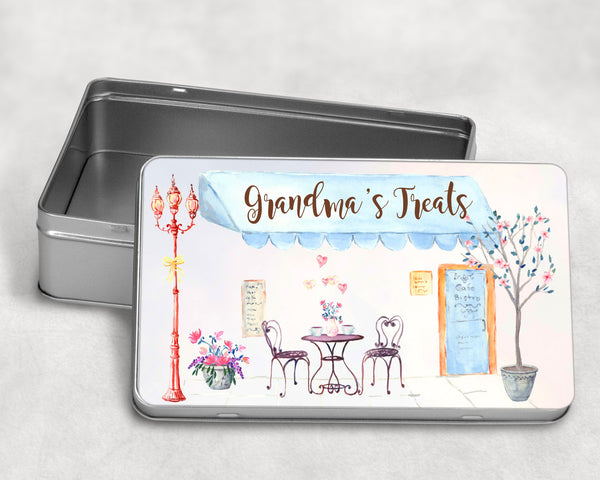 Grandma's Treats Tin: Mother's Day Cookie & Puzzle Gift