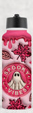 Spooky Vibes 3D LumaSteel™ Stainless Steel Water Bottle - 22oz