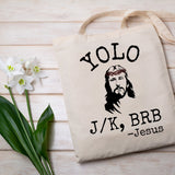 Funny Jesus Easter Yolo Jk BRB Texting Digital Download jpg, pdf, png