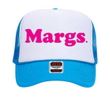 MARGS.  Adult OTTO CAP 5 Panel High Crown Mesh Back Trucker Hat -