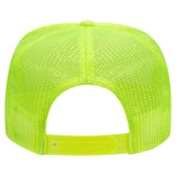MARGS.  Adult OTTO CAP 5 Panel High Crown Mesh Back Trucker Hat -