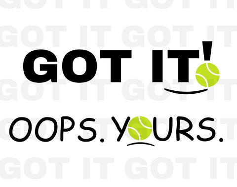 Got it! Oops, yours. Tennis Digital Download jpg, pdf, png