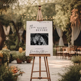Editable Rehearsal Dinner Welcome Sign Template, Minimalist Design (Instant Download)