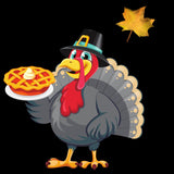 Merry Thanksmas Garden Flag: Double Sided Holiday Decor (12" x 18")