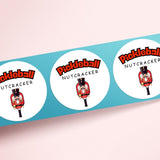 Pickleball Nutcracker Christmas Digital Download for Sublimation, Stickers & Holiday Crafts