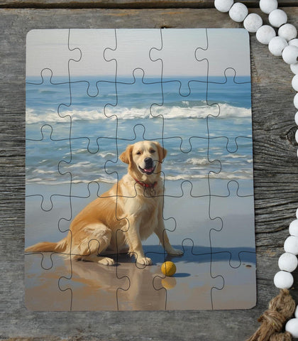 Personalized Photo Puzzle, 25 Piece Custom Puzzle, Kids Gift