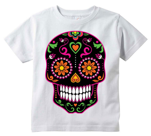 Sugar Skull Toddler T-Shirt | Day Of The Dead | Calavera Shirt