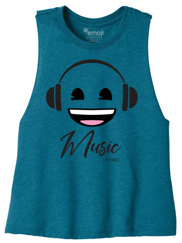 emoji® Music tanktop, festival shirt, concert shirt,  love music tank