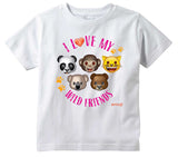 I Love my Wild Friends emoji® Shirt