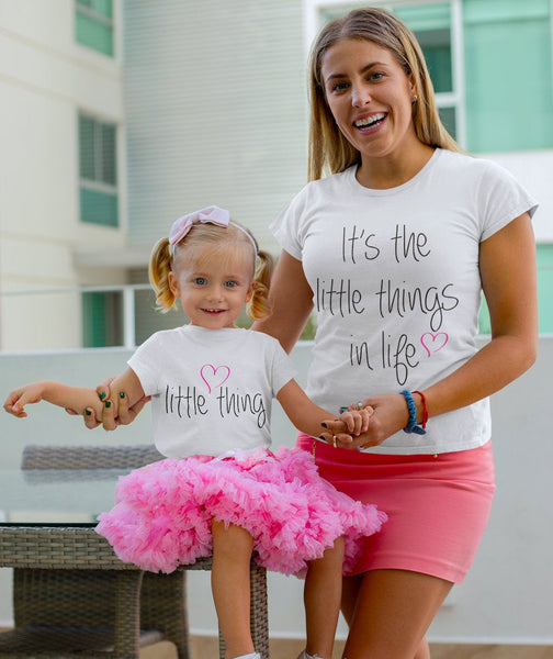 It's the Little Things in Life Matching Shirts - Mother's Day shirt Set