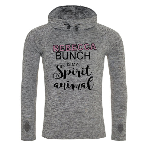 Rebecca Bunch is my Spirit Animal Cowl Neck Hoodie, Crazy Ex Girlfriend hoodie