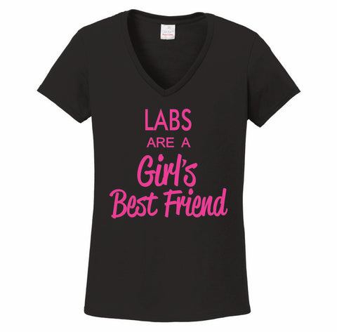 Labs are a Girl's Best Friend Shirt, Pugs, Boxers, Bull Dogs, Morkies, Shih Tzus, Chihuahuas, Shelter Dogs