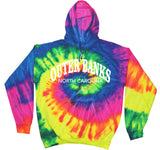 Outer Banks North Carolina YOUTH Tie Dye Hoodie