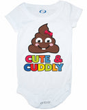 Cute & Cuddly Poo Infant Creeper Bodysuit | Custom Baby Bodysuit | Infant Bodysuit