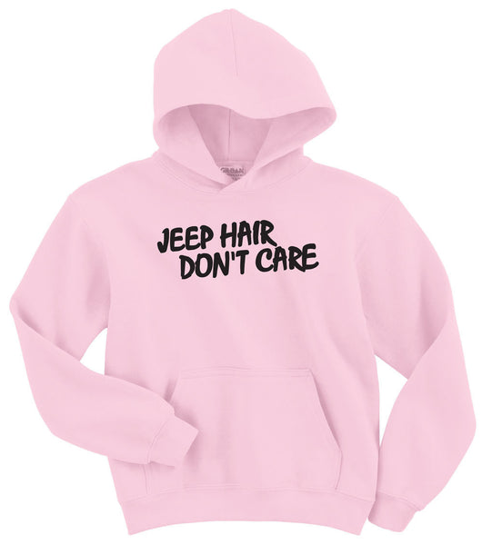 Jeep Hair Don't Care Gildan Unisex Hoodie Sizes up to 5 xl