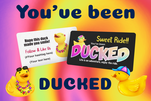 Custom Duck Duck Jeep Cards